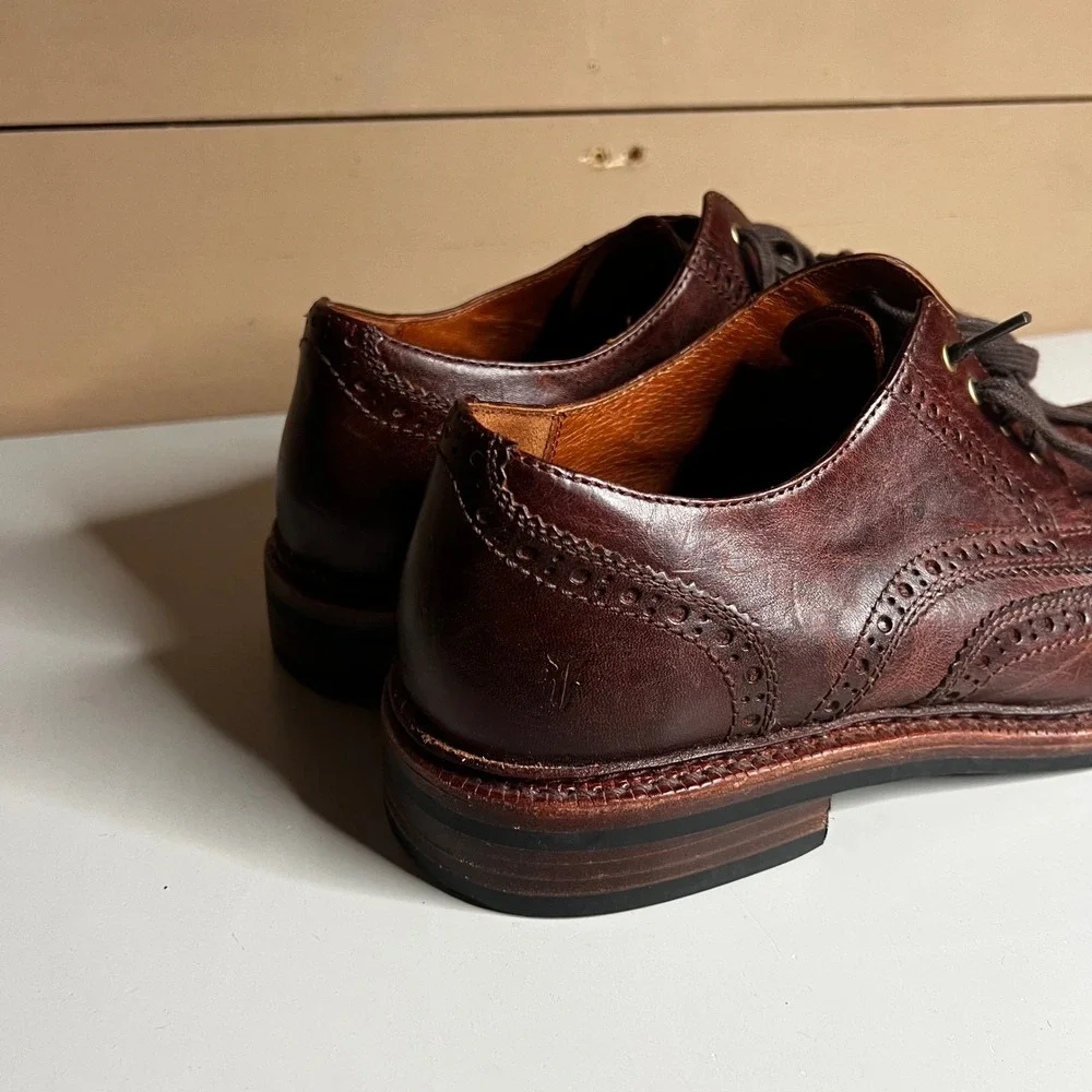 Frye james wingtip